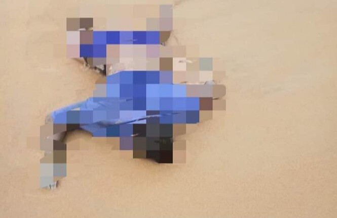 Thi thể ngư dân mất tích dạt vào bờ biển Quảng Nam