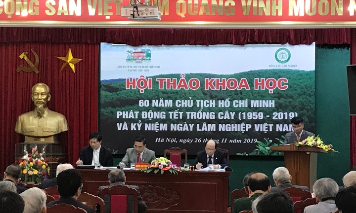 Hà Nội diễn ra nhiều hoạt động kỷ niệm 60 năm ngày Bác Hồ phát động Tết Trồng cây