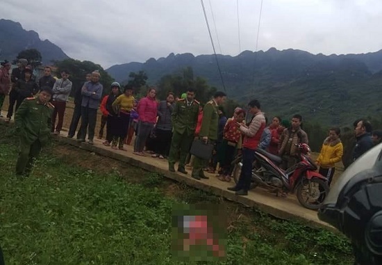 Đi làm đồng, bàng hoàng phát hiện người phụ nữ tử vong dưới ruộng