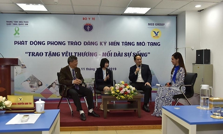 Hơn 600 cán bộ y tế đăng ký hiến mô tạng 