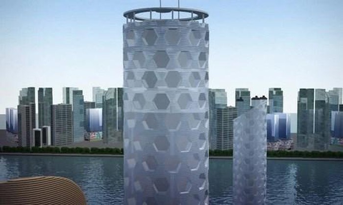 Cận cảnh tòa nhà thẳng đứng dưới đáy biển có sức chứa 25.000 người