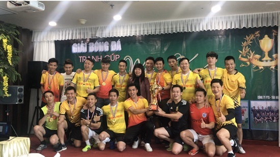 Giải bóng đá tranh Cúp mùa Xuân 2019