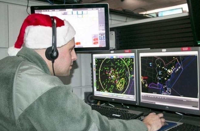 Bộ tư lệnh Phòng không Bắc Mỹ huy động radar, vệ tinh, mở chiến dịch theo dõi ông già Noel