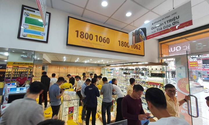 Đồng hồ Thế Giới Di Động bắt đầu công phá thị trường miền Bắc 