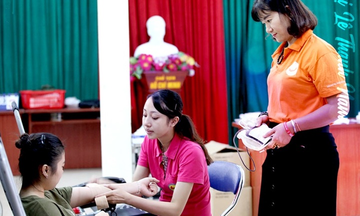 Những phụ nữ nhiệt huyết với việc hiến máu tình nguyện cứu người