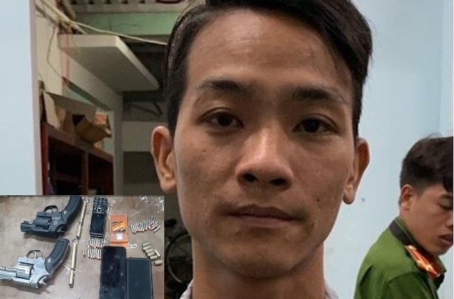 Bắt giữ đối tượng ôm súng, đạn, ma túy nghênh ngang đi bán