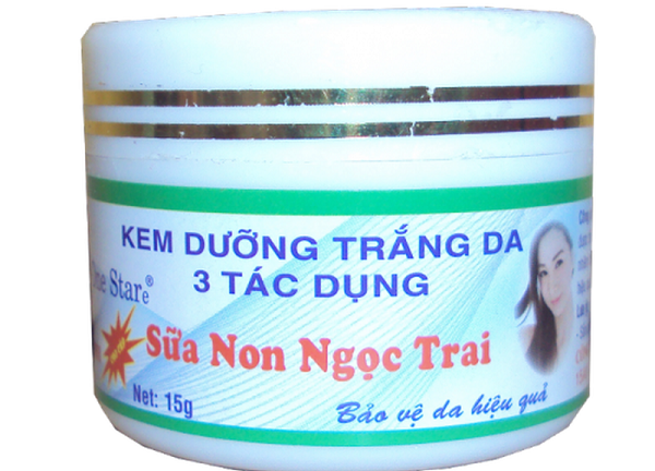 Thu hồi toàn quốc kem dưỡng trắng da 3 tác dụng sữa non ngọc trai