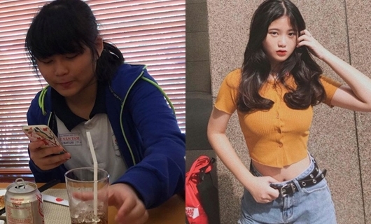 Bị chê béo và quê mùa, thiếu nữ 10X giảm liền 10 cân, lột xác xinh như gái Hàn Quốc