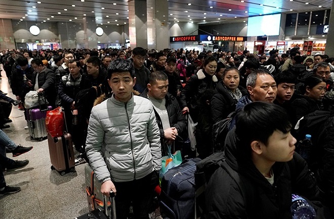 Xuân vận tại Trung Quốc: 