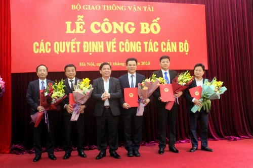 Bộ GTVT điều động, bổ nhiệm nhiều lãnh đạo Vụ, Cục