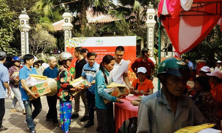 Tập đoàn Novaland góp phần mang đến một mùa xuân tràn ngập yêu thương 