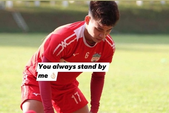 Văn Thanh gửi lời nhắn đặc biệt đến Xuân Trường trong ngày tập luyện khai xuân