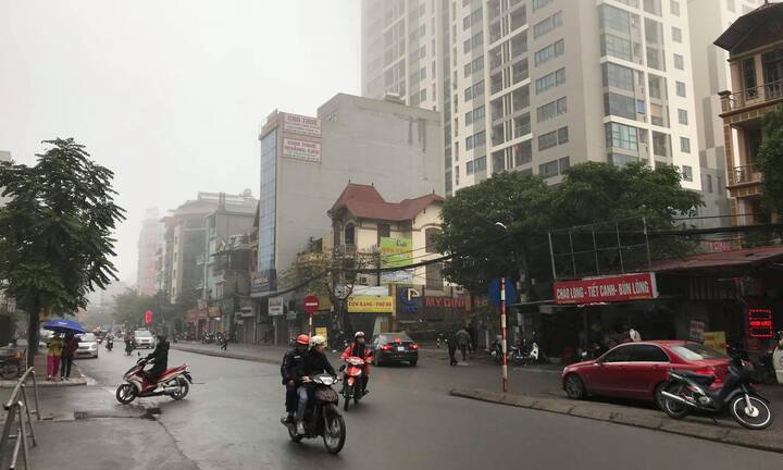 Miền Bắc rét đậm, Hà Nội có mưa, nhiệt độ xuống 13 độ C