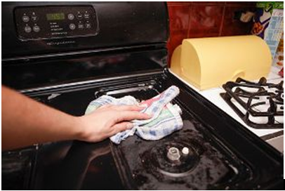 Cách làm sạch bếp ga nhanh nhất chỉ trong vài phút