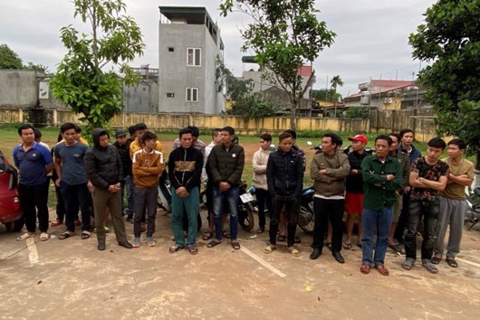 Thanh Hóa: Bắt 29 đối tượng tham gia đánh bạc dưới hình thức đá gà