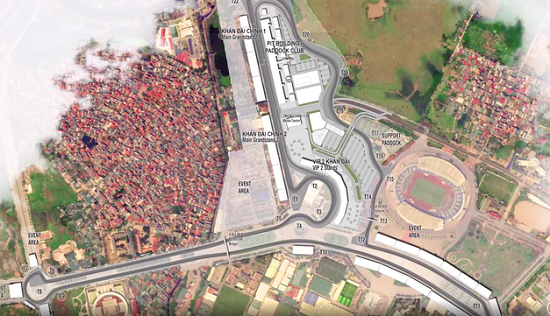 Chặng đua công thức 1 ở Hà Nội không bị hoãn vì dịch Covid-19