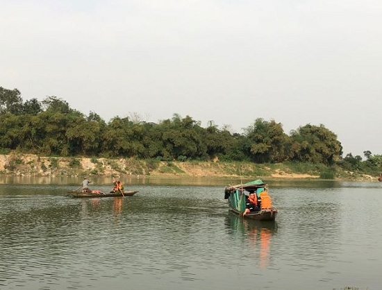 Thanh Hóa: Tích cực tìm kiếm nạn nhân đuối nước tại khu vực cầu Kiểu