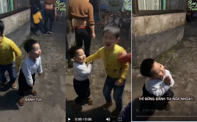 Cậu bé gây sốt MXH với màn bảo vệ anh trai, câu nói