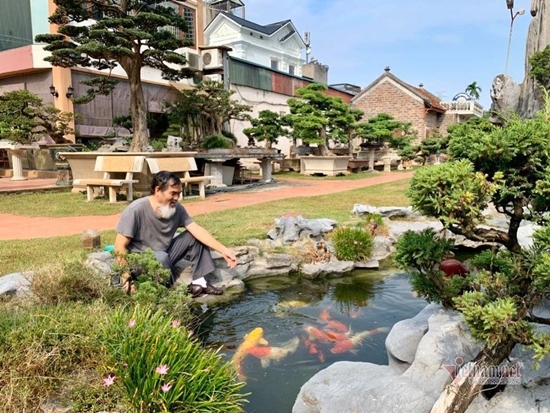 Chiêm ngưỡng vườn cảnh triệu đô của đại gia Hà Thành từng bán nhà để mua cây