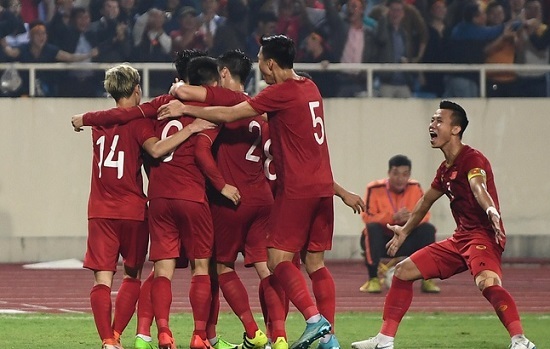 Tuyển Việt Nam đứng vị trí nào trong bảng xếp hạng FIFA?