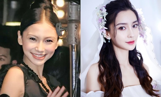 Ảnh cũ lạ lẫm, khác xa so với hiện tại khiến Angelababy mãi không thoát thị phi 