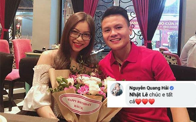Động thái cực tình cảm của Quang Hải dành cho Nhật Lê khiến dân tình một mực khẳng định cặp đôi đã “nối lại tình xưa”