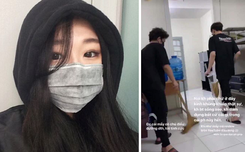 Nữ sinh trở về từ Mỹ chê bai khu cách ly bị cộng đồng mạng lên án gay gắt