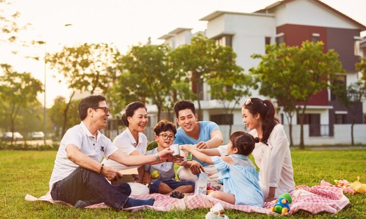 Chọn không gian sống cho gia đình 3 thế hệ