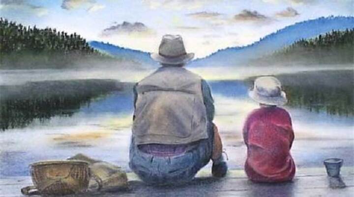 Bát cơm thịt và tình yêu thương của ông nội 