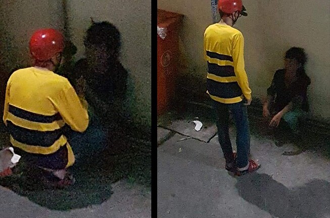 Xử lý như thế nào thanh niên mặc áo xe ôm công nghệ giở trò đồi bại với cô gái sống lang thang?