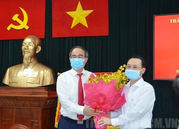 Điều động Chủ nhiệm Ủy ban Kiểm tra Thành ủy TP.HCM giữ chức vụ Bí thư Quận ủy quận 5