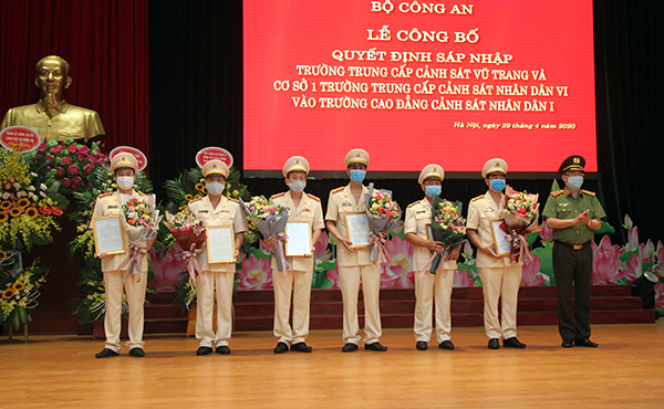 Sáp nhập 2 trường Công an nhân dân