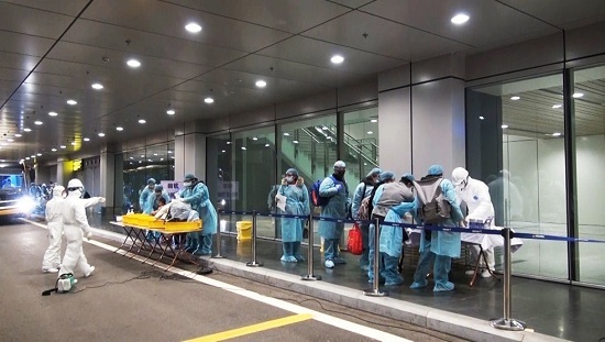 Thái Bình: 23 trường hợp dương tính với Covid-19 được cách ly ngay sau khi nhập cảnh