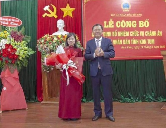 Bổ nhiệm nhân sự mới tại tỉnh Kon Tum