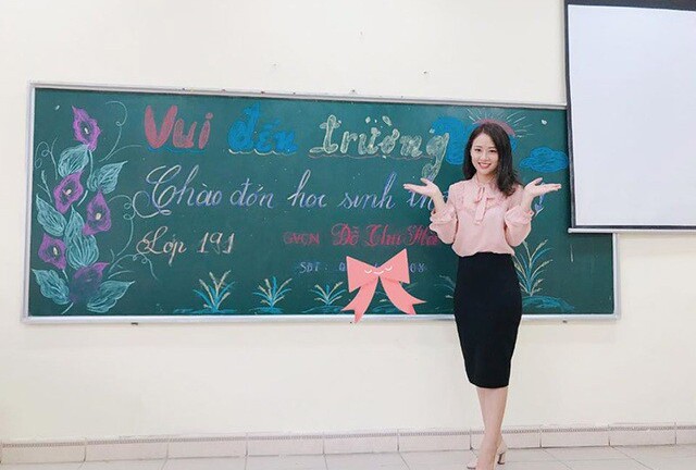Cận cảnh nhan sắc nữ giáo viên tiểu học xinh như hotgirl gây sốt trên mạng xã hội
