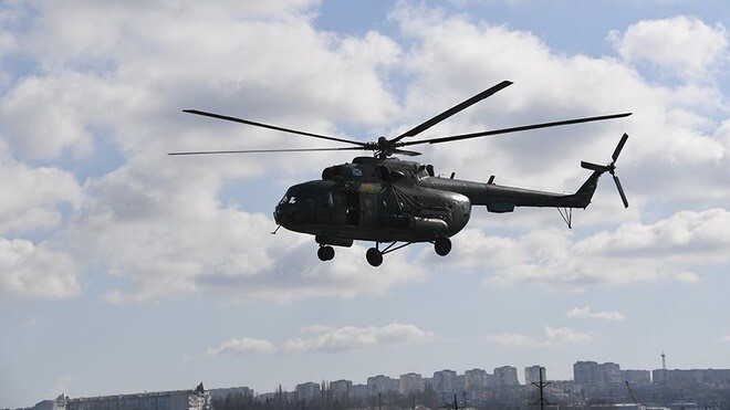 Rơi trực thăng quân sự Nga Mi-8, 4 người thiệt mạng