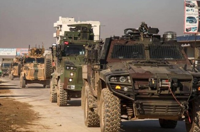 Nổ lớn trên cao tốc M4 tại Idlib, đoàn xe Thổ Nhĩ Kỳ trúng bom, sơ tán gấp binh sĩ bằng trực thăng