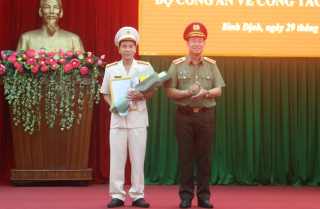 Bổ nhiệm Đại tá Võ Đức Nguyện giữ chức Giám đốc Công an tỉnh Bình Định
