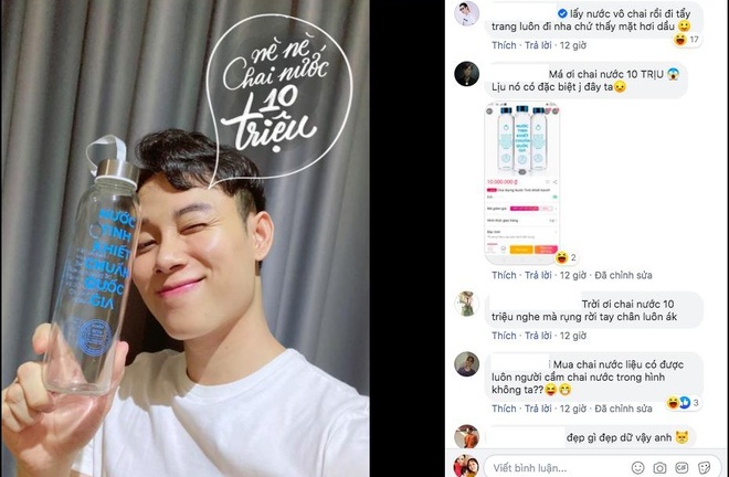 Tin tức giải trí mới nhất ngày 4/6/2020: Sao Việt bất ngờ trước chai nước giá 10 triệu đồng