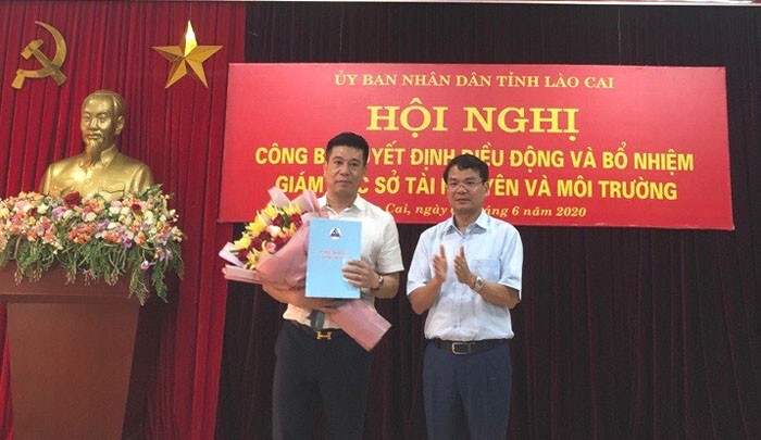 Tân Giám đốc sở Tài nguyên và Môi trường Lào Cai là ai?