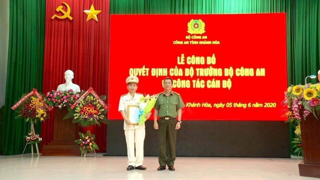Chân dung tân Phó giám đốc Công an tỉnh Khánh Hòa