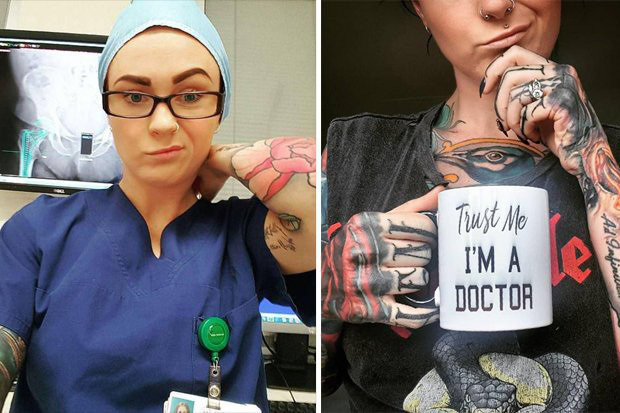 Ngắm nhan sắc cực phẩm của nữ bác sĩ xăm trổ nhiều nhất thế giới