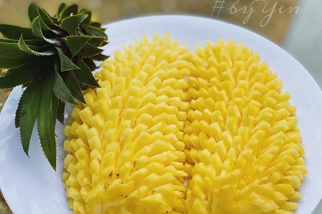 Cách gọt dứa cực đỉnh, 