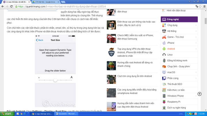 Mẹo bảo vệ mắt khi sử dụng smartphone nhiều 
