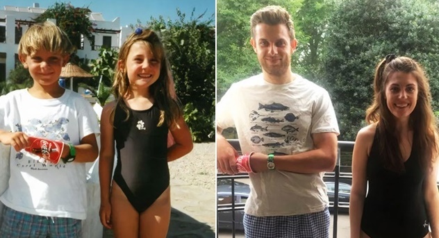 Cặp đôi phải lòng nhau từ 