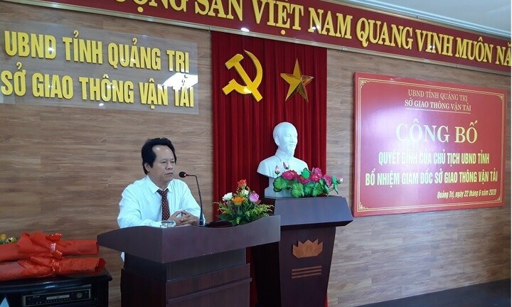 Tân Giám đốc sở GTVT Quảng Trị là ai?