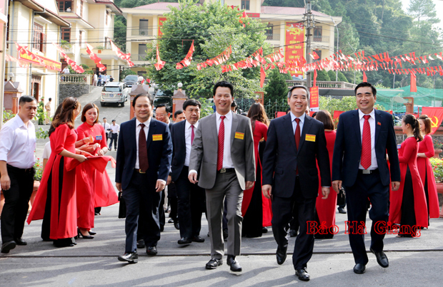 Hà Giang: Khai mạc Đại hội đại biểu Đảng bộ huyện Quản Bạ, nhiệm kỳ 2020 - 2025
