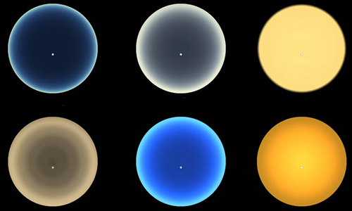 Video: Màu hoàng hôn trên các thiên thể trong vũ trụ