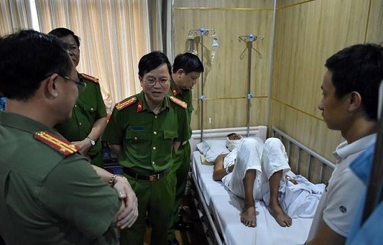 Thượng úy công an bị 