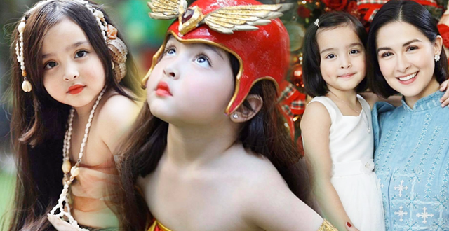 Mê mẩn với nhan sắc trời cho của con gái mỹ nhân đẹp nhất Philippines, mới 5 tuổi cát-xê đã